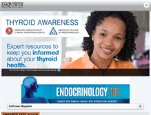 Tablet Screenshot of empoweryourhealth.org